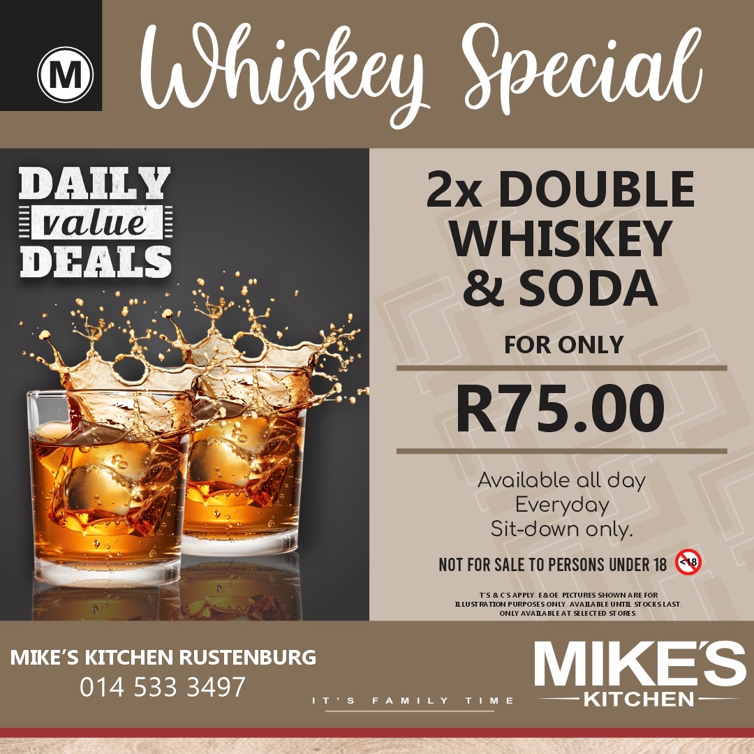 09 Mike's Rustenburg - MAY 2026 Drink Specials SM