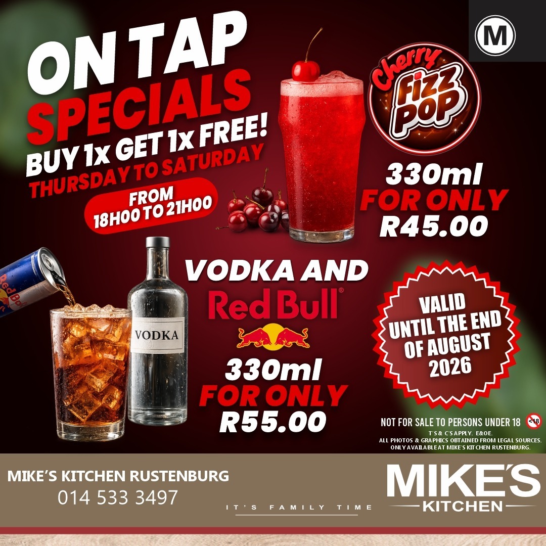 MK Rustenburg - New on Tap