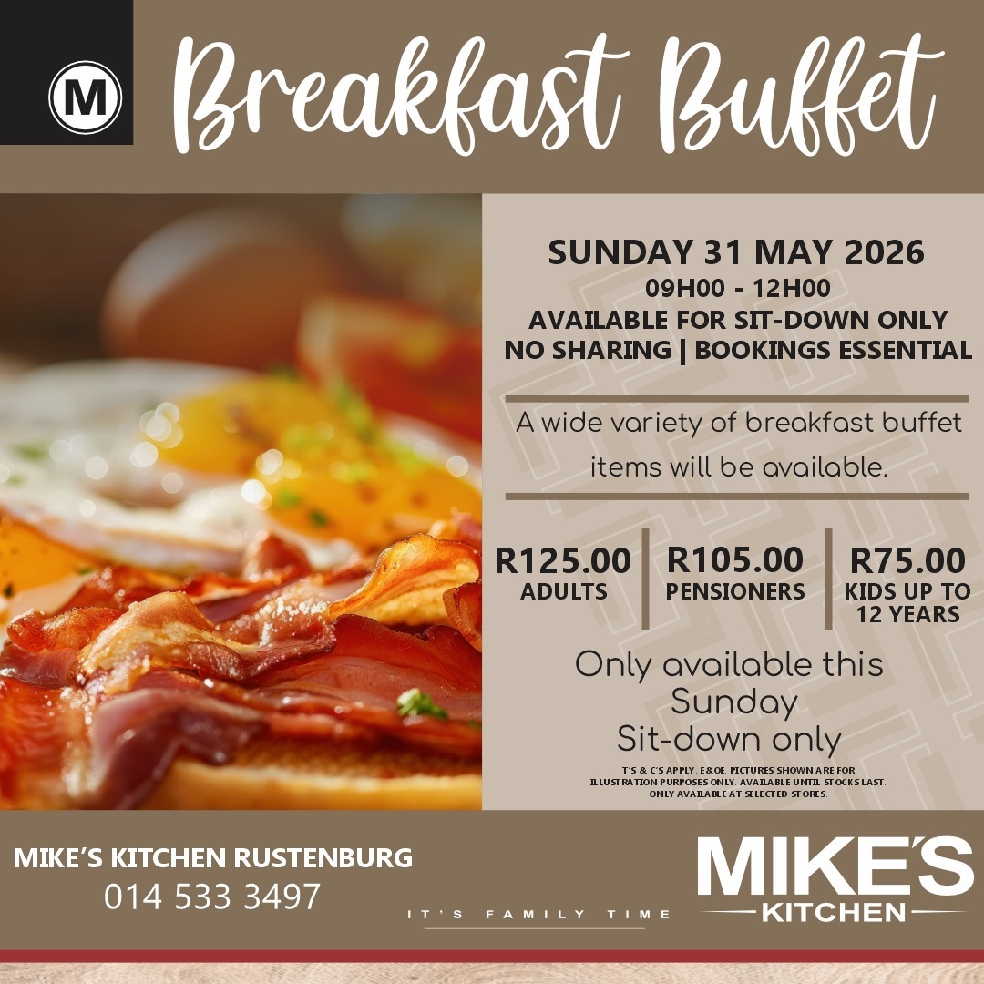 Mike's Kitchen Rustenburg - Breakfast Buffet SM (2)