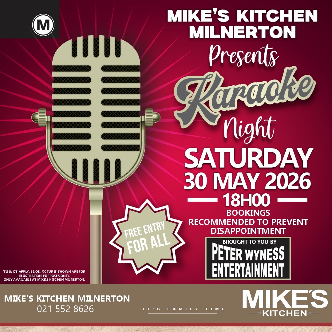 Mike's Milnerton - 30 MAY 2026 Karaoke SM