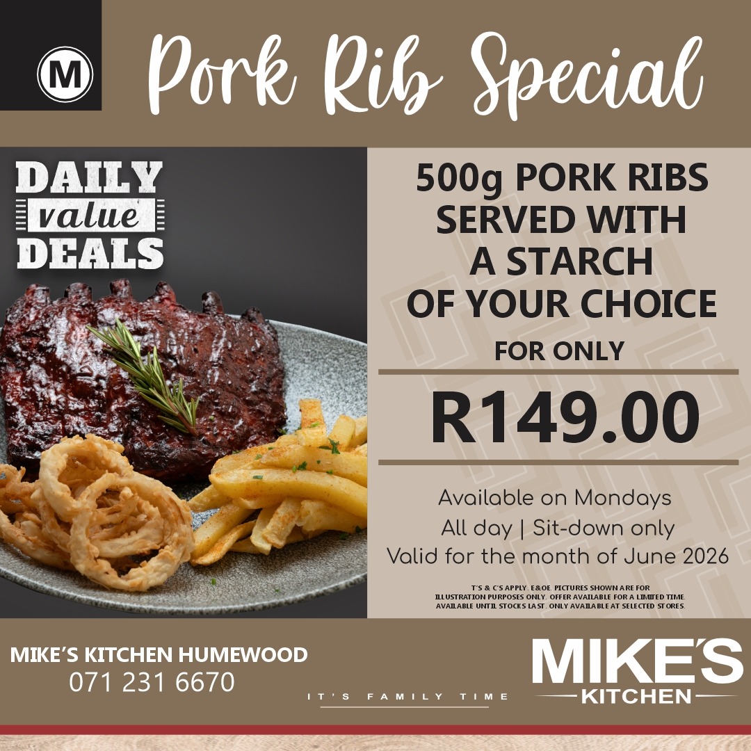 03 Mike's Humewood - JUNE Ribs Special SM