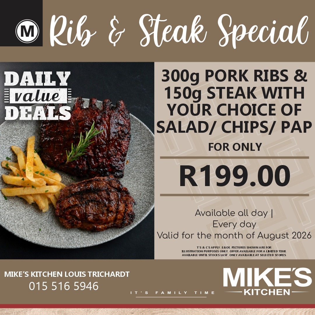 Mike's Louis Trichardt - 05 Aug 2026