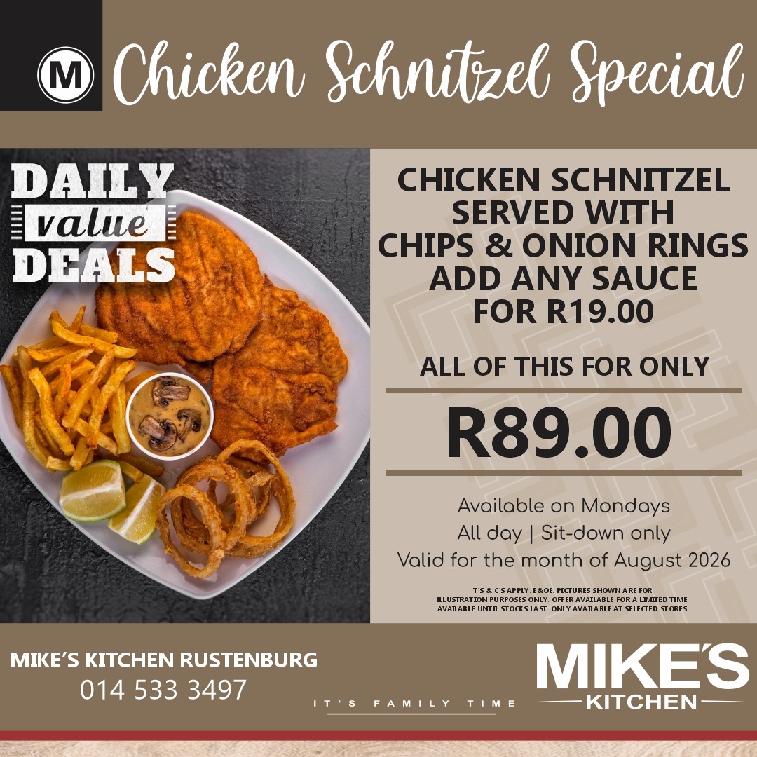 Mike's Rustenburg - 01 Aug 2026