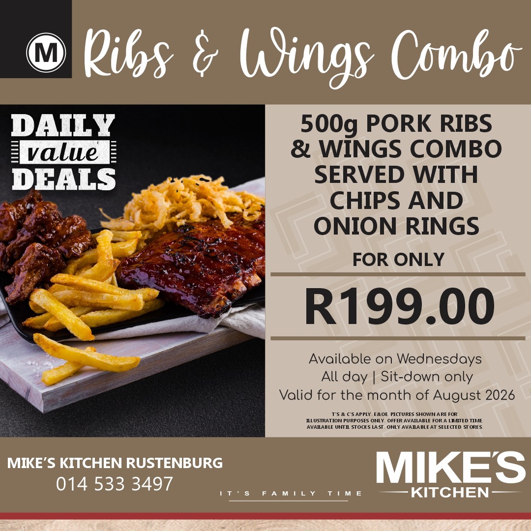 Mike's Rustenburg - 03 Aug 2026