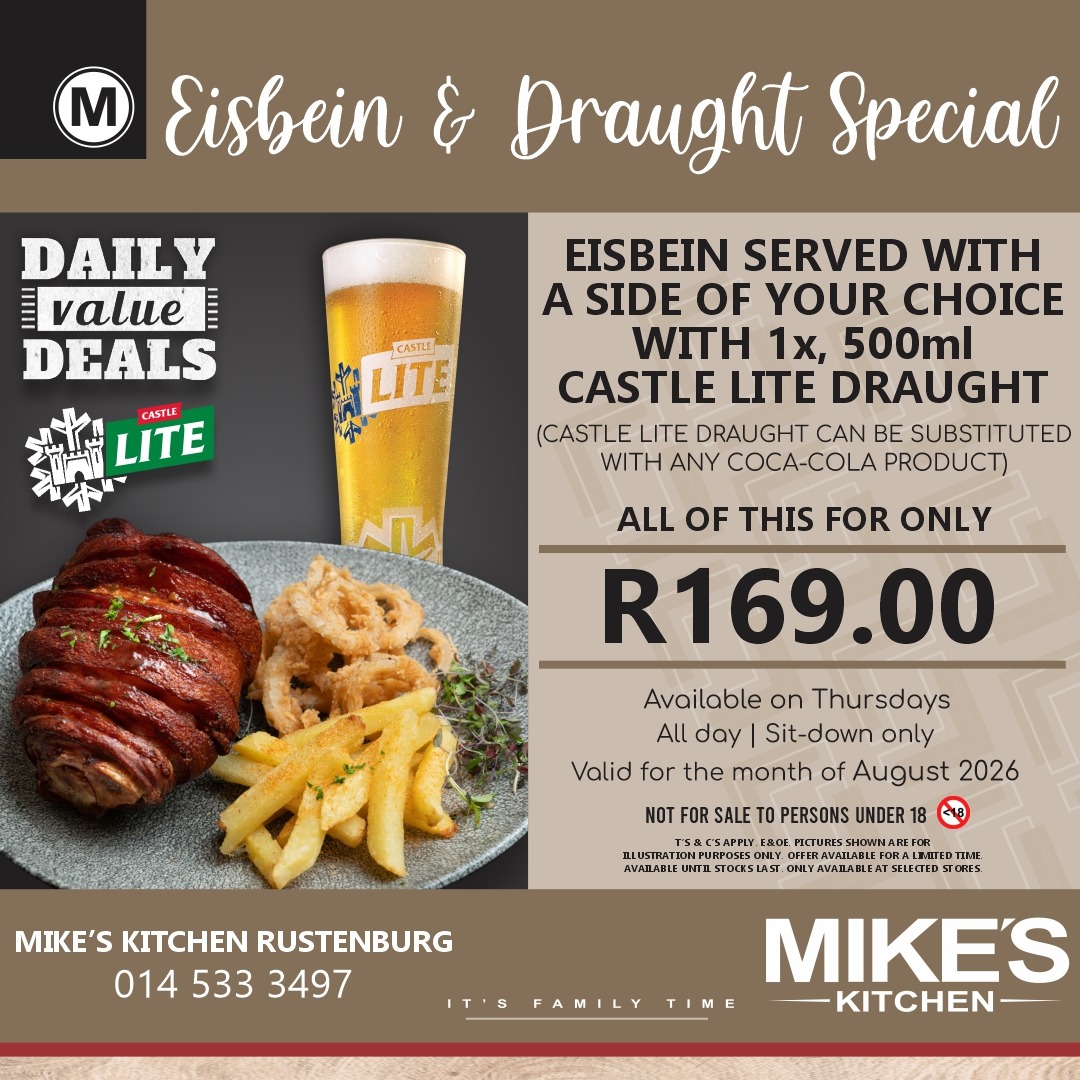 Mike's Rustenburg - 04 Aug 2026