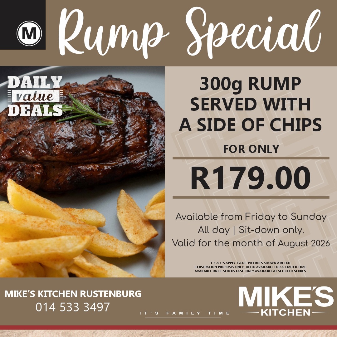Mike's Rustenburg - 05 Aug 2026