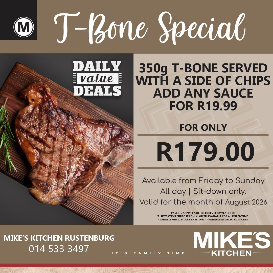 Mike's Rustenburg - 06 Aug 2026