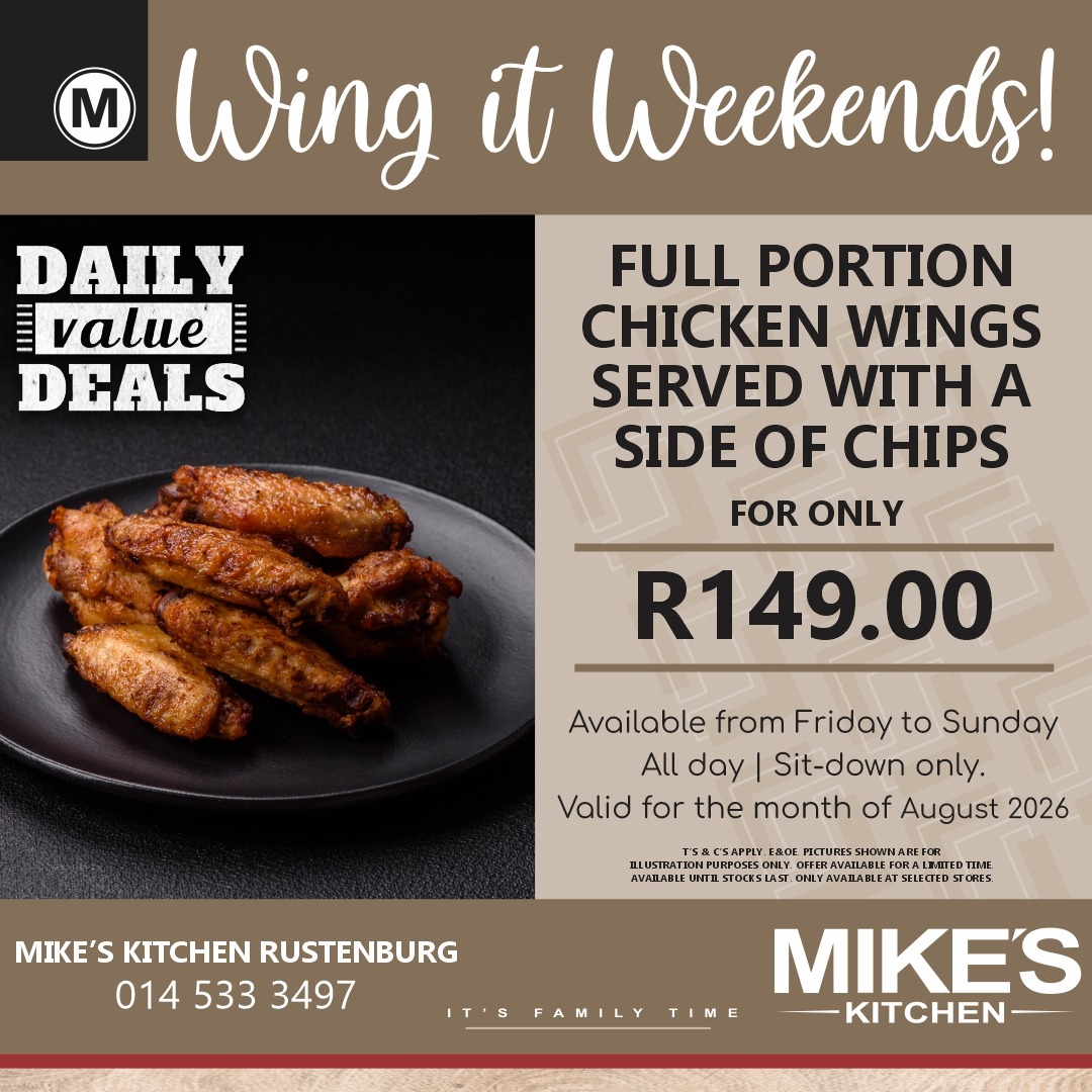 Mike's Rustenburg - 07 Aug 2026