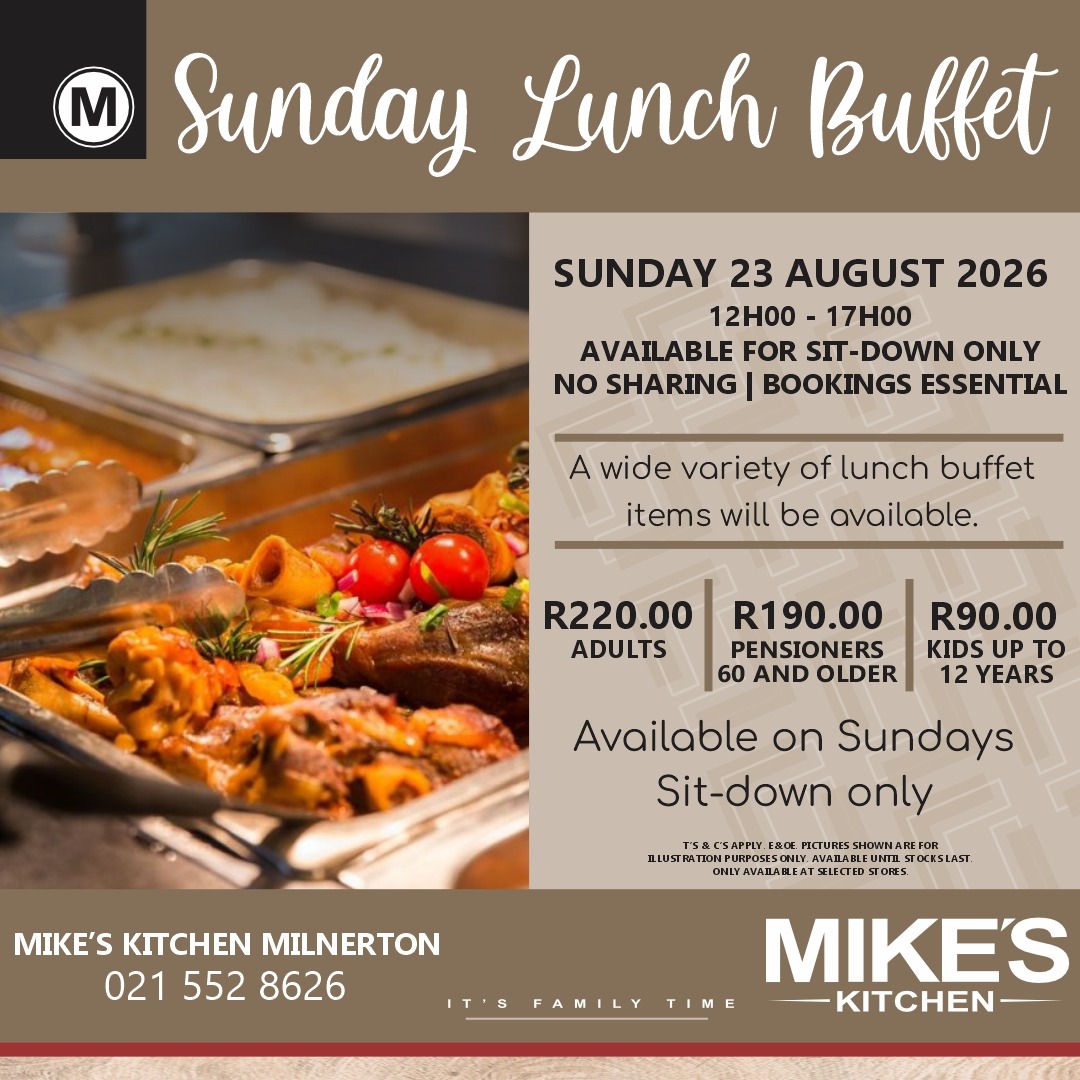Mike's Milnerton - 23 AUG 2026 Specials SM