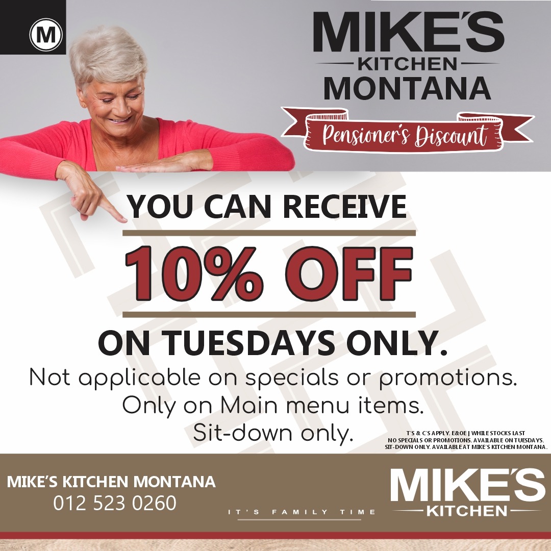 Mike's Montana - Pensioners Dicount 1080px SM