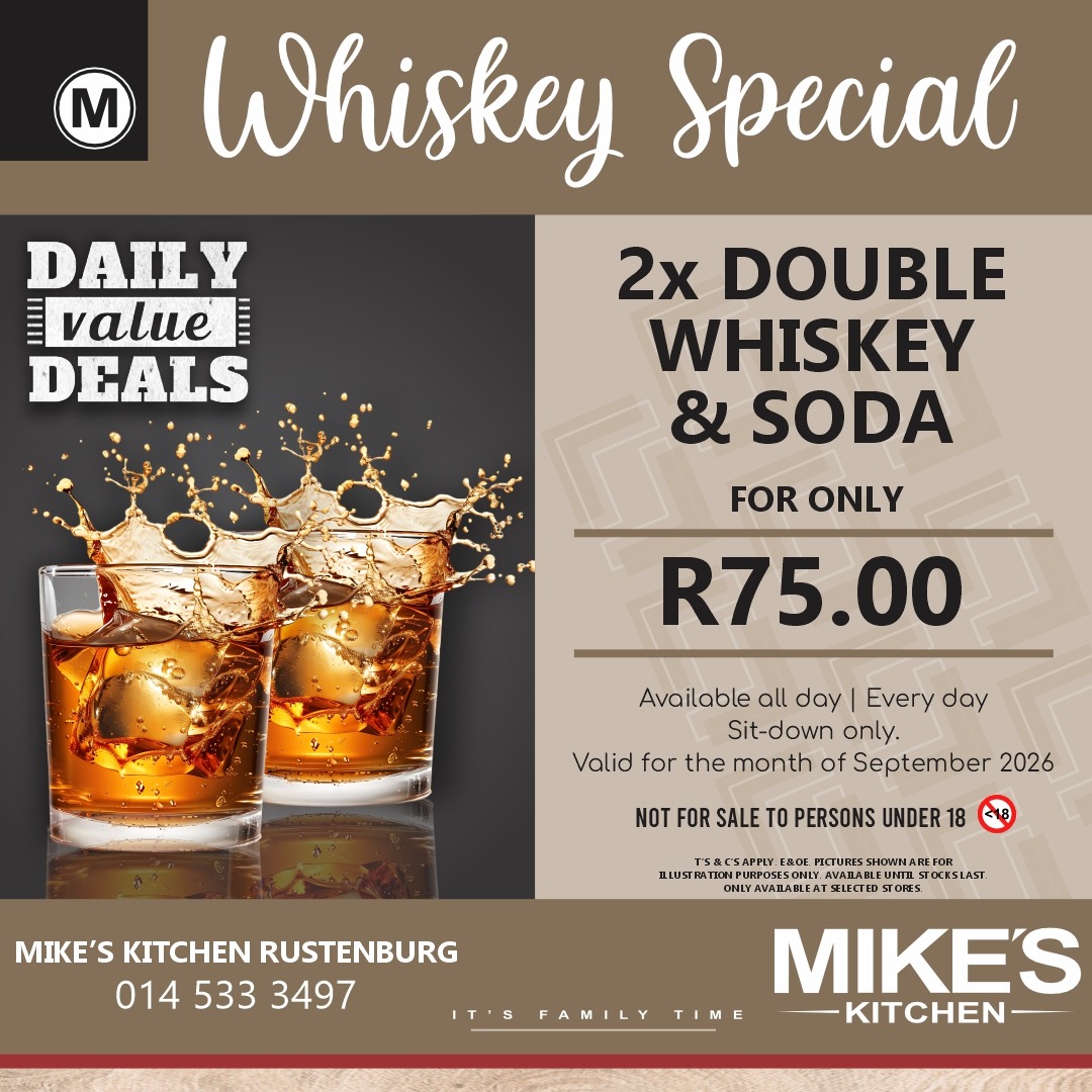01 Mike's Rustenburg - SEPT 2026 Whiskey Special SM