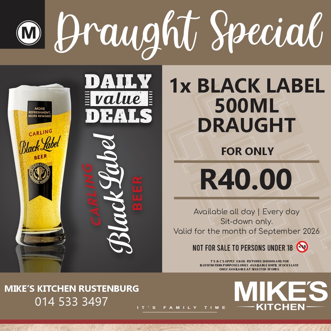 03 Mike's Rustenburg - SEPT 2026 Draught 2 Special SM