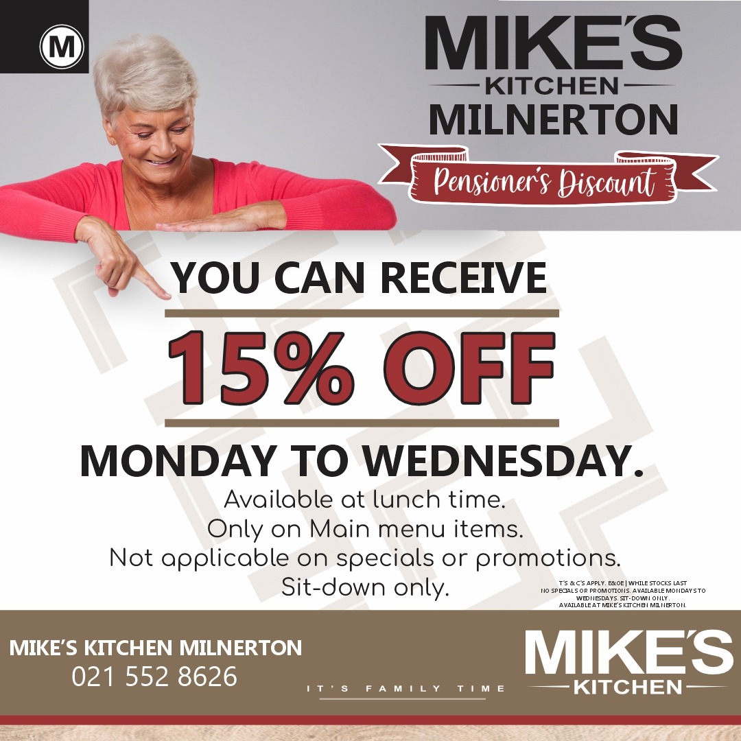 13 Mike's Milnerton - SEPT 2026 Specials SM