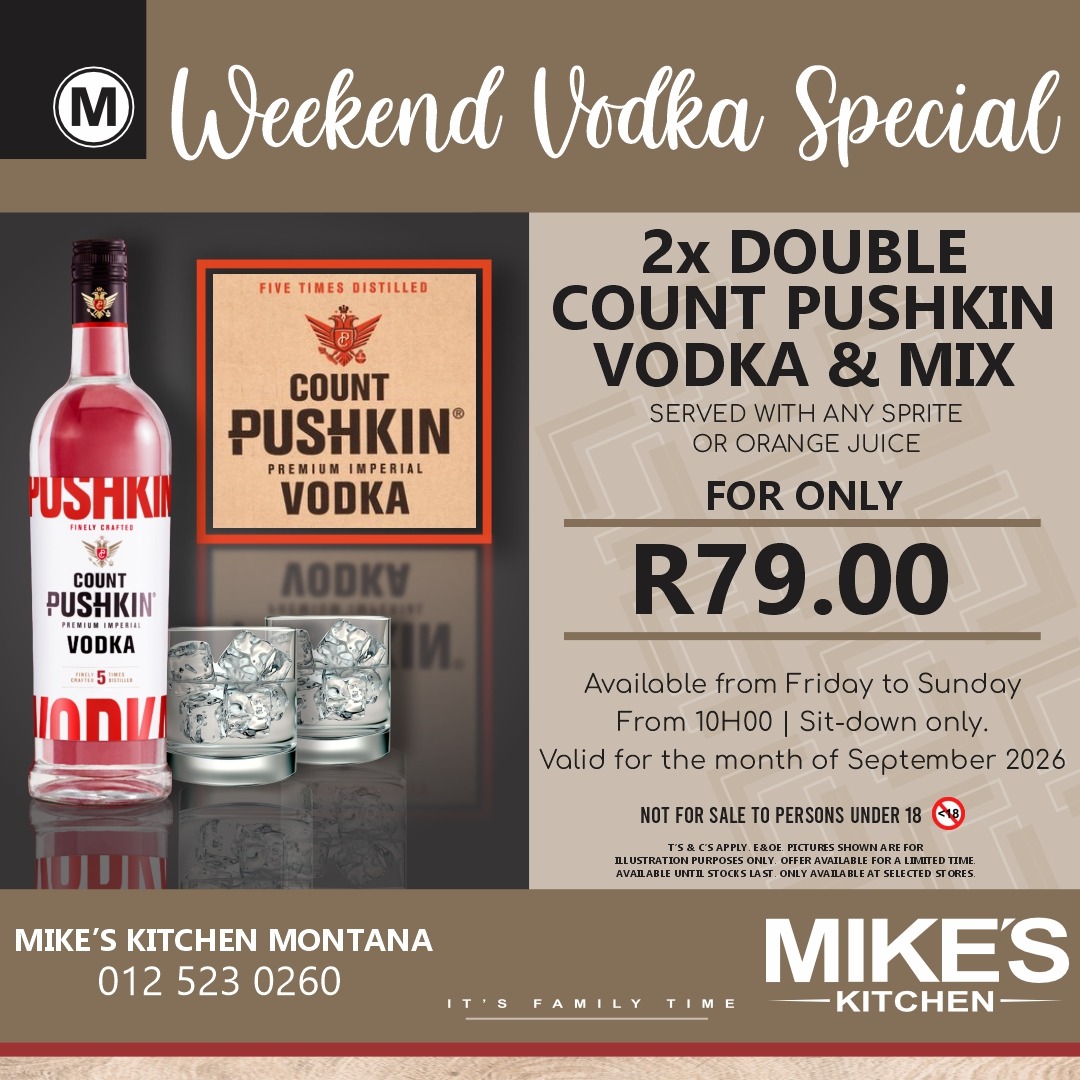 14 Mike's Montana - SEP 2026 Weekend Vodka Special SM