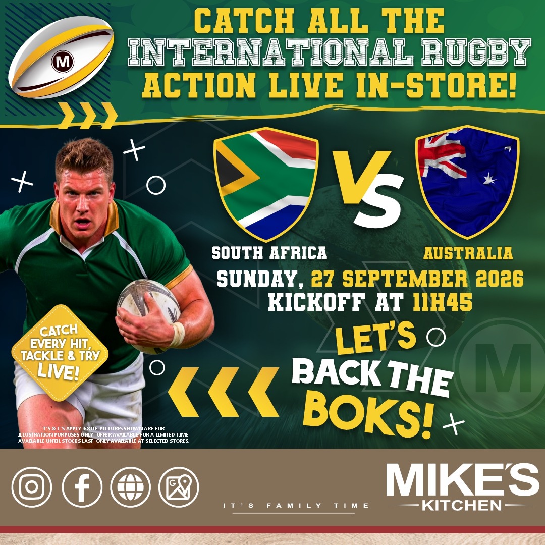 Mike's HQ - RSA Single Rugby Fixtures 27 SEP 2026 SM