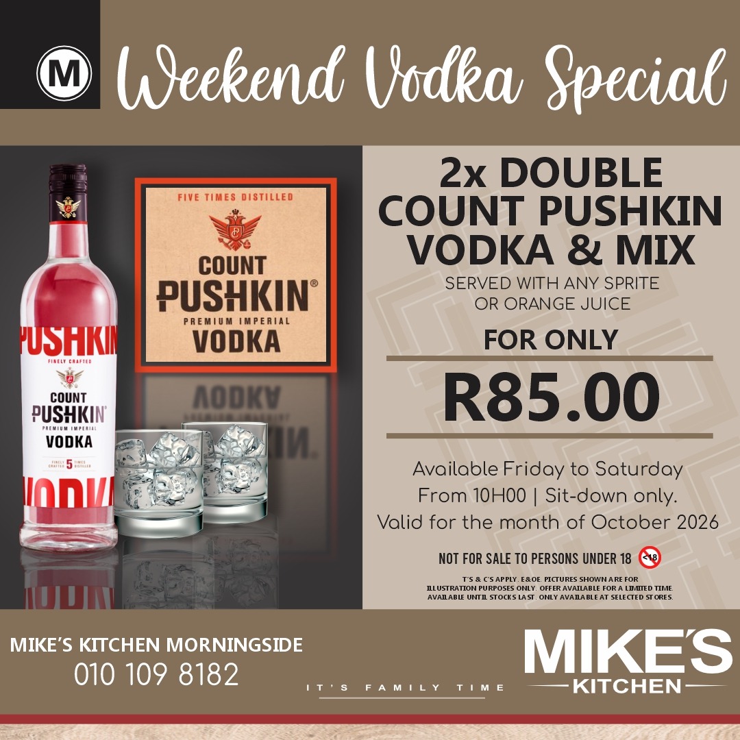 15 Mike's Morningside - OCT 2026 in-Store Specials