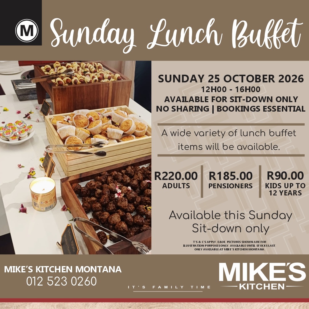 Mike's Montana - 25 OCT 2026 Daily Specials SM